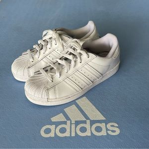 Almost NEW Adidas kids superstar 12.5